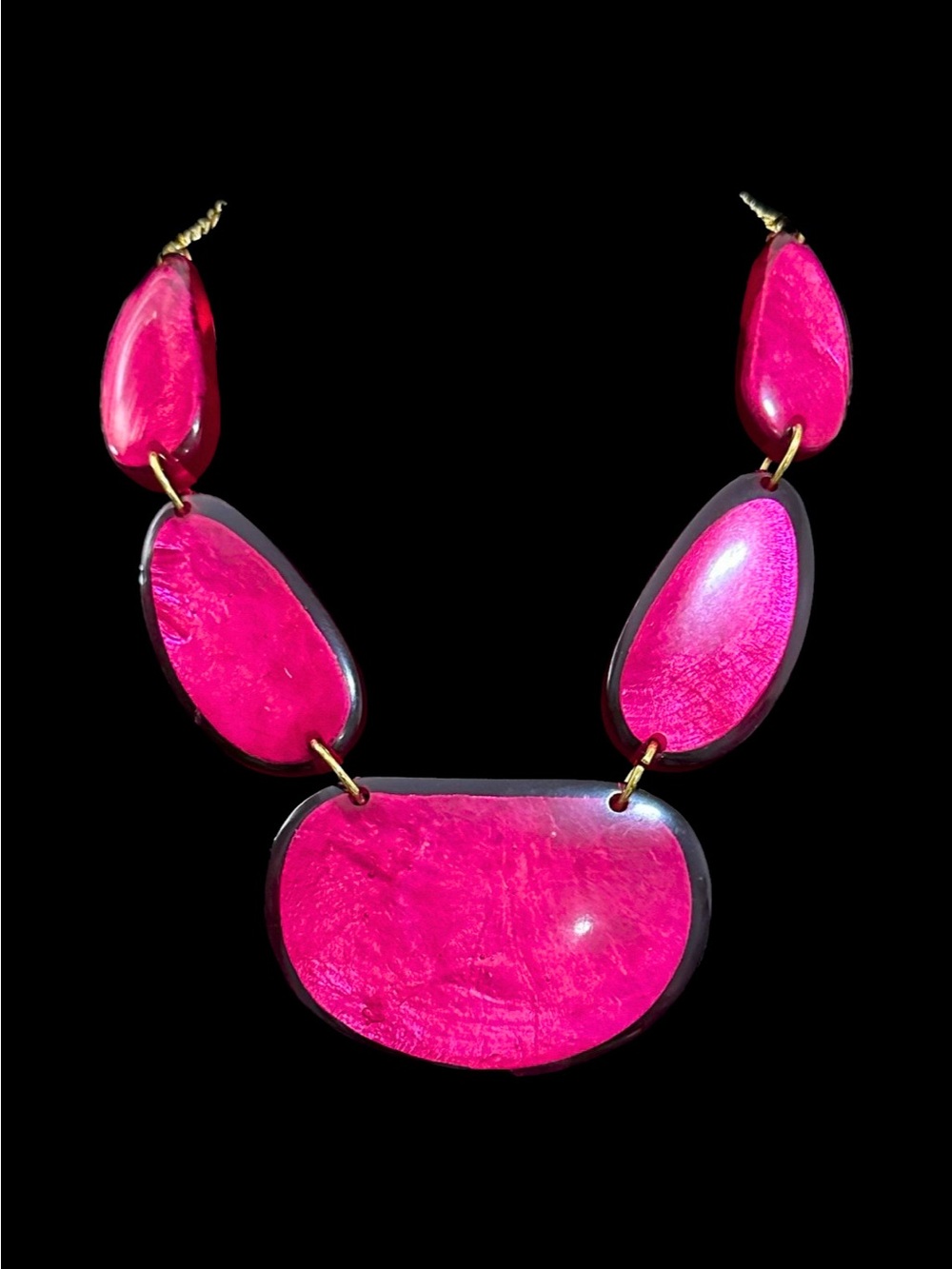 Hot Pink Statement Necklace - Women Jewelry